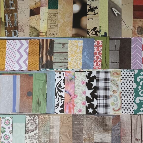 Scrapbook Destash paper pack 80+ sheets - Picture 4 of 6